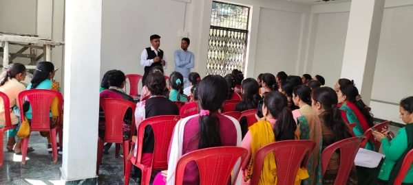 महिला स्वास्थ्य एवं सैनिटरी पैड जागरूकता शिविर